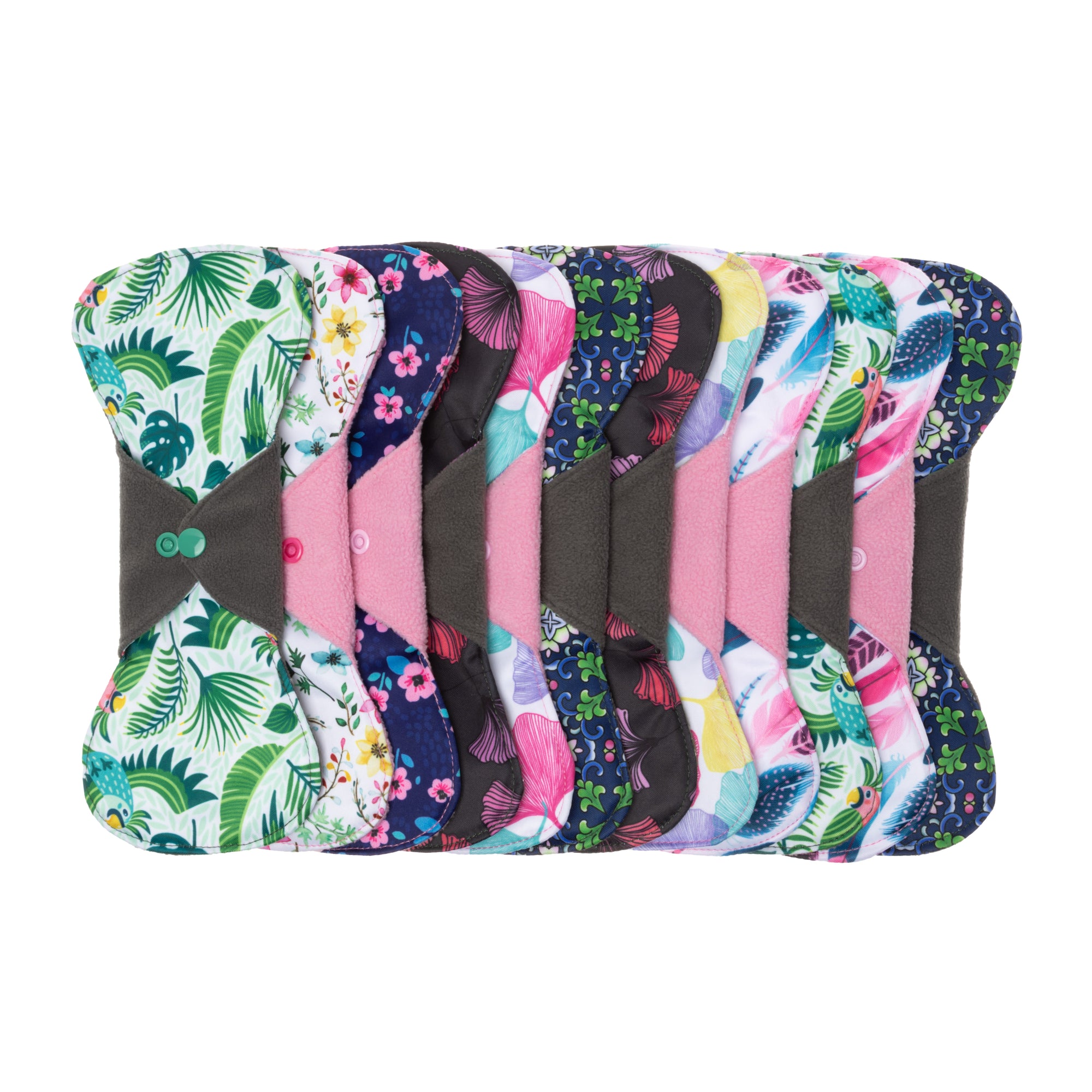 Reusable Cloth Menstrual Pads - Zig Zag Shape