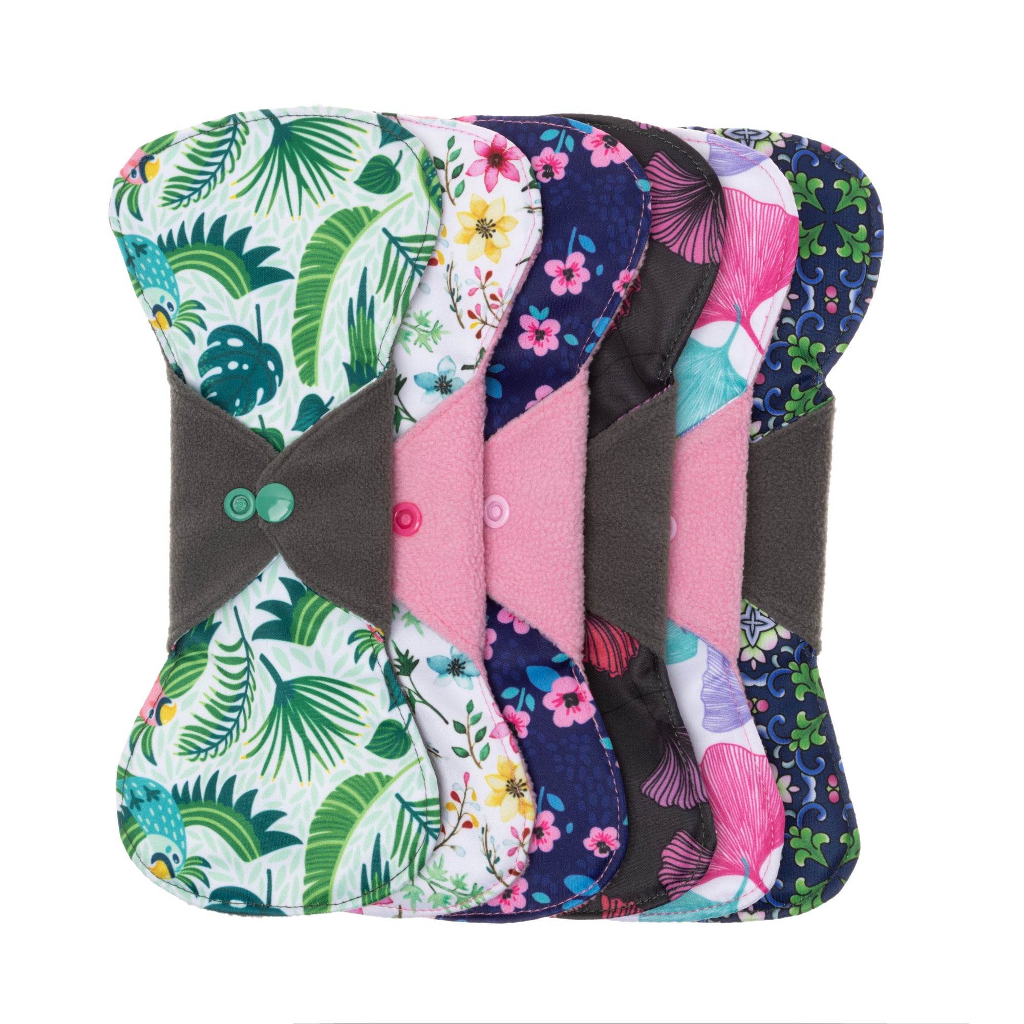 Reusable Cloth Menstrual Pads - Zig Zag Shape