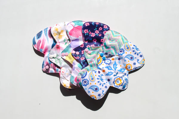 Regular Cloth Pads - Zig Zag Shape