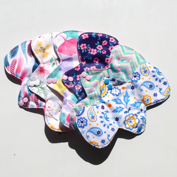 Regular Cloth Pads - Zig Zag Shape